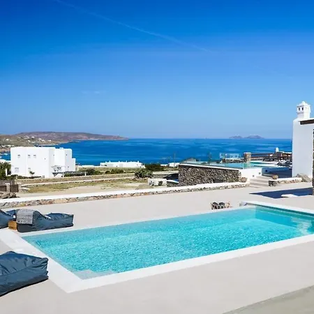 Cycladic Lux Villa Ortus Light Blue! Mykonos Town