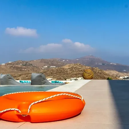 Cycladic Lux Villa Ortus Light Blue! Villa Mykonos Town