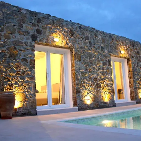 ヴィラ Cycladic Lux Villa Ortus Light Blue! Mykonos Town