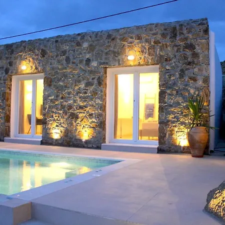 ヴィラ Cycladic Lux Villa Ortus Light Blue! Mykonos Town