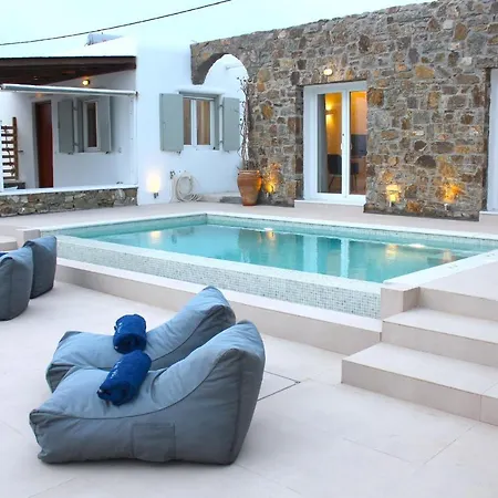 Cycladic Lux Villa Ortus Light Blue! Mykonos Town